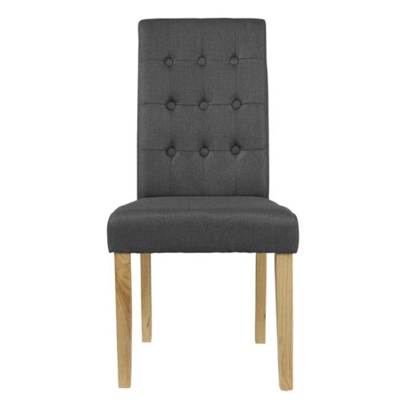 Rewer Chair Grey Pack Of 2 | Bed Sava