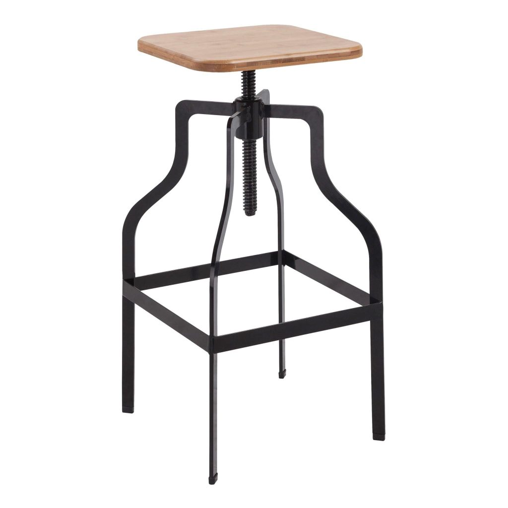 Seal Bar Stool Black