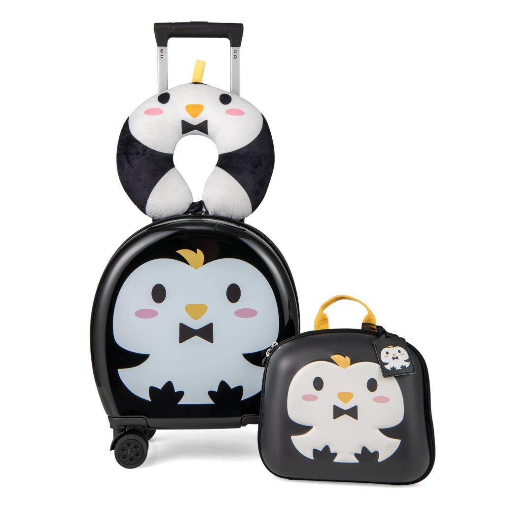4 Piece Luggage Set  Journey Suitcase Set w/14” Luggage