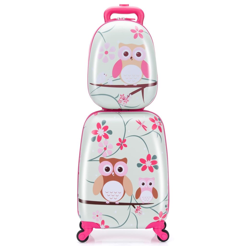 2 Pcs Kids Luggage Set 16 Toddlers Carry on Suitcase  12 Backpack Set | Bed Sava
