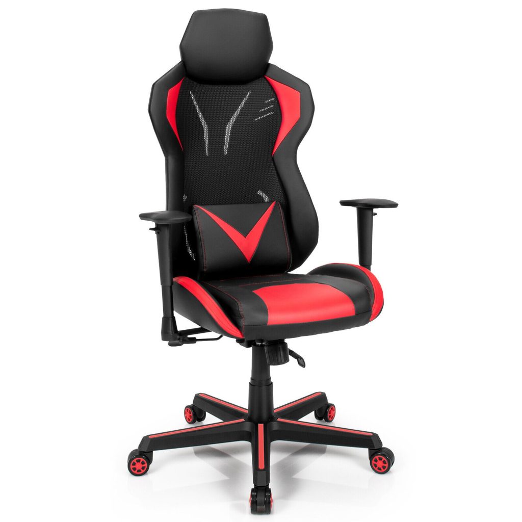 Adjustable Height 360 Degrees Swivel Computer Gamer Chair Tilting Function Home Office Use