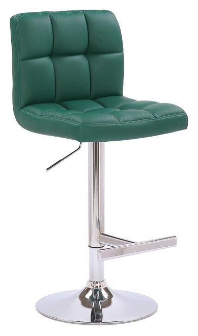 Bartok Adjustable Chrome Bar Stool