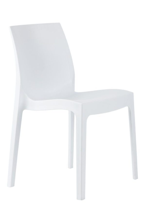 Sorith Quality Strong Kitchen And Dining Chair white | Bed Sava