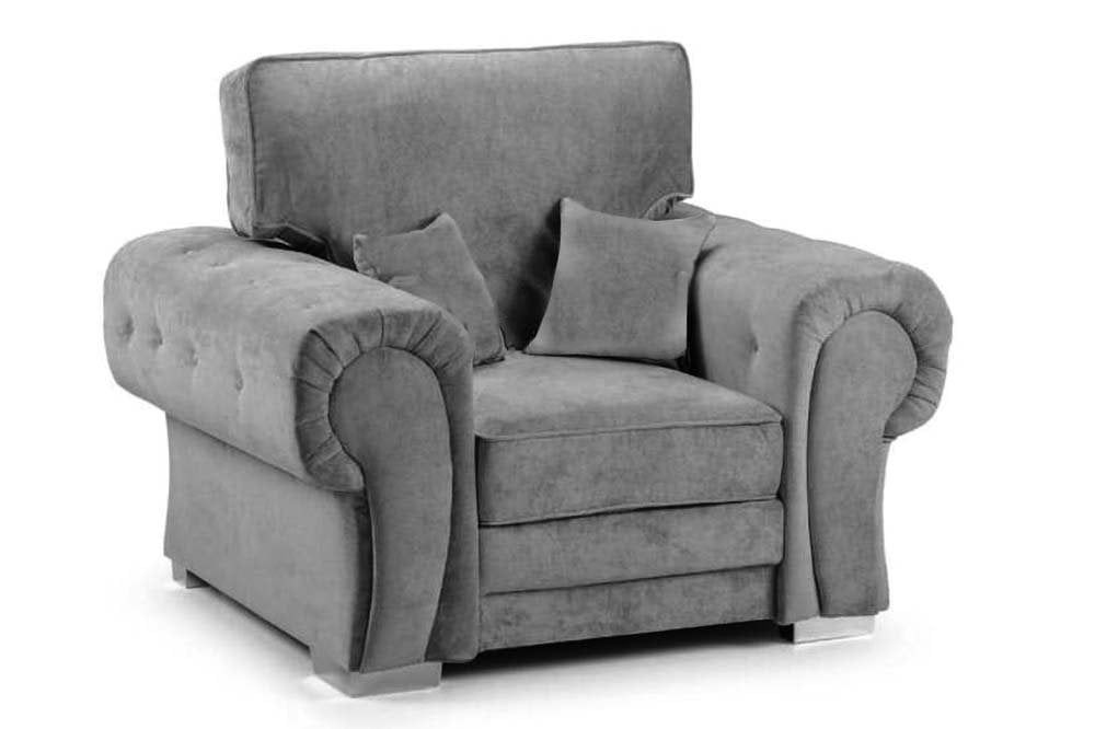 (1 Seater) Chesterfield Verona Full Back Sofa Set