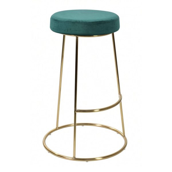 Ofter Bar Stool Dark Teal PK 2 | Bed Sava