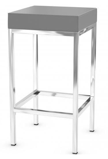 Ernest Bar Stool Chrome Frame Fixed Height