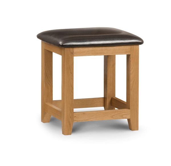 Camel Dressing Table Stool | Bed Sava