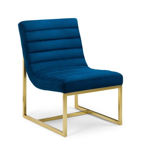 Leo Ivory  Chrome Office Chair | Bed Sava