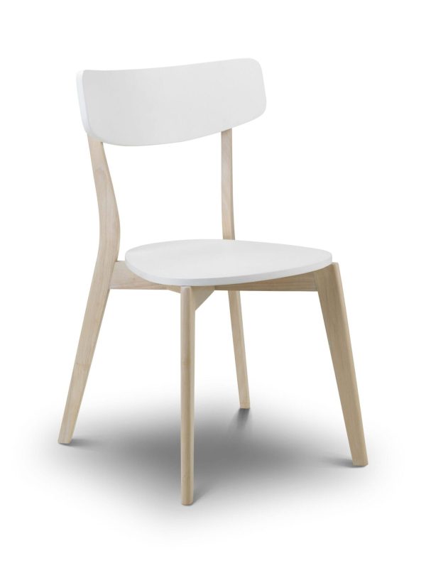 Plaza Chair WhiteLimed Oak | Bed Sava