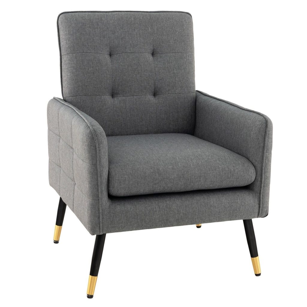 Upholstered Sofa Chair Modern Accent Armchair Leisure Lounge Chair