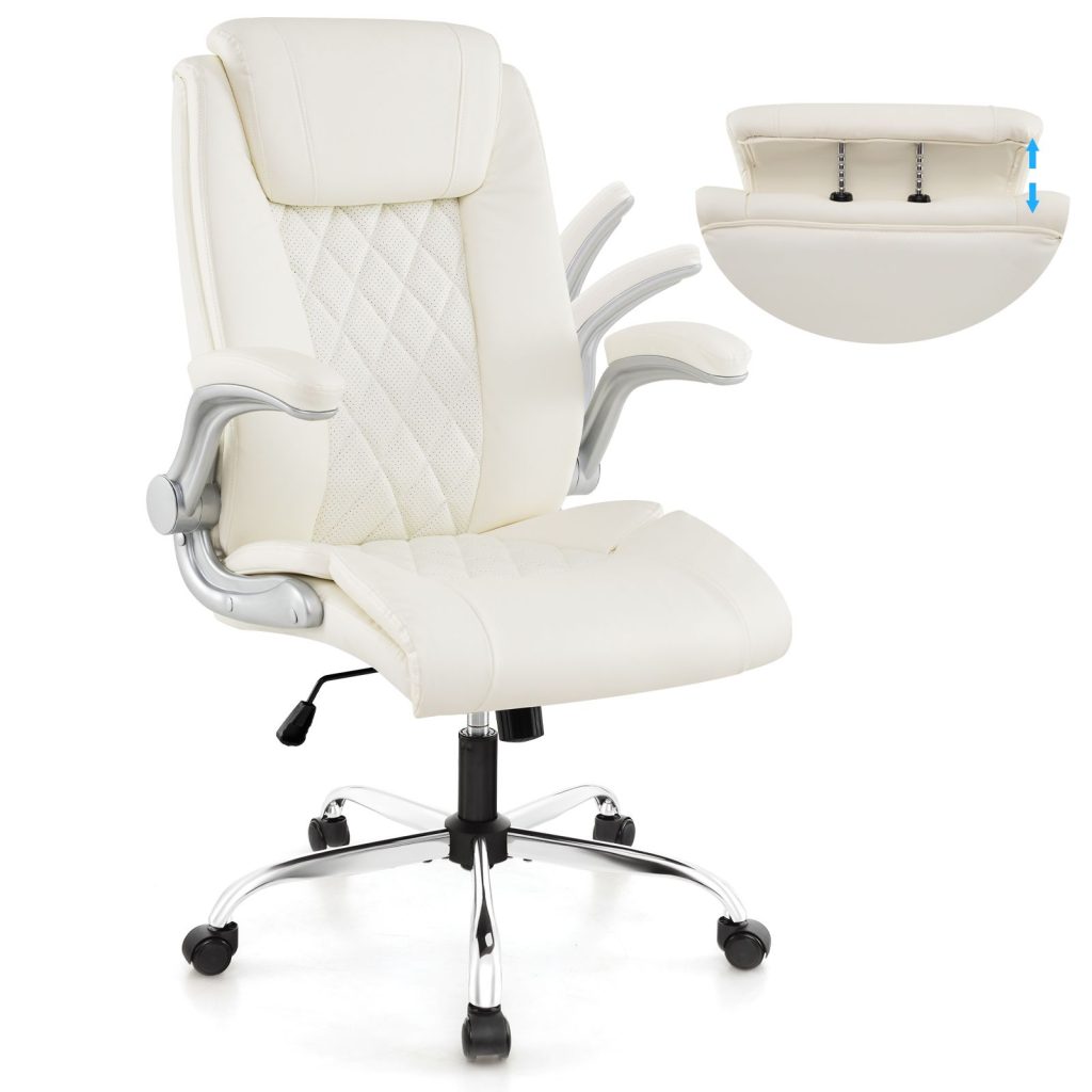 PU Leather Office Chair Height Adjustable Executive Chair