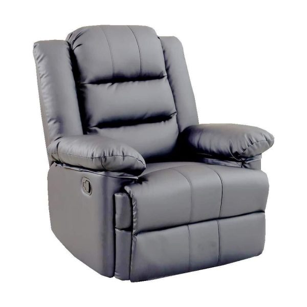 Lisbon Leather Recliner Armchair | Bed Sava