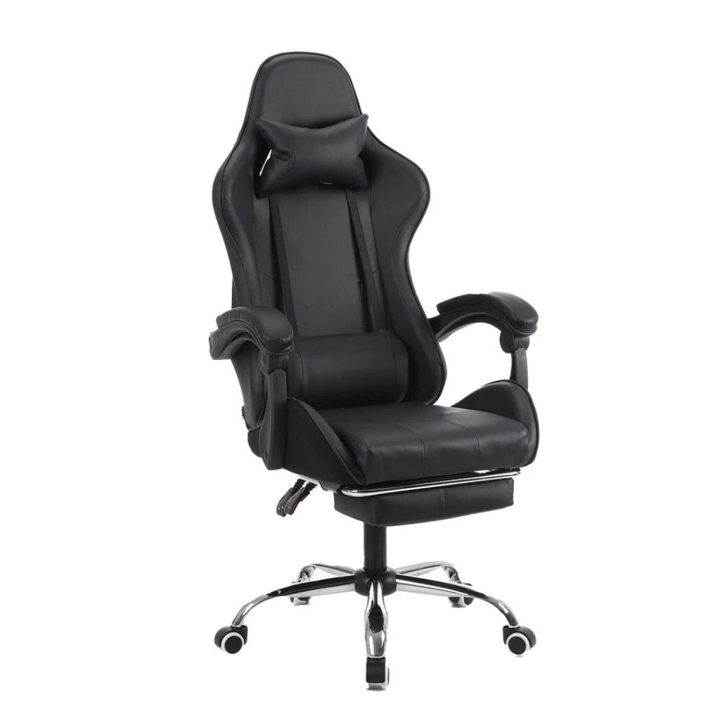 Adjustable Headrest Lumbar Support Office Chair