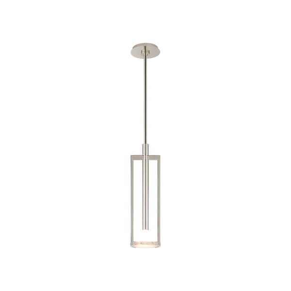 Melange Pendant Nickel, Pendant Light, Small, Polished Nickel - Andrew Martin