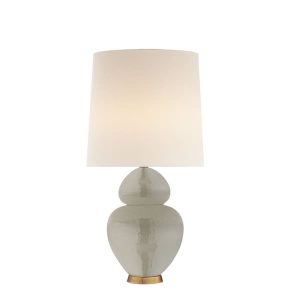 Michelena Table Lamp Shell Grey Table Lamp  Andrew Martin | Bed Sava