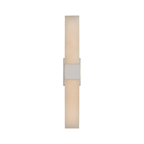 Covet Double Wall Light Nickel, Wall Light, Polished Nickel - Andrew Martin