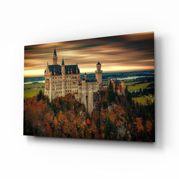 Castle Glass Wall Art | Bed Sava