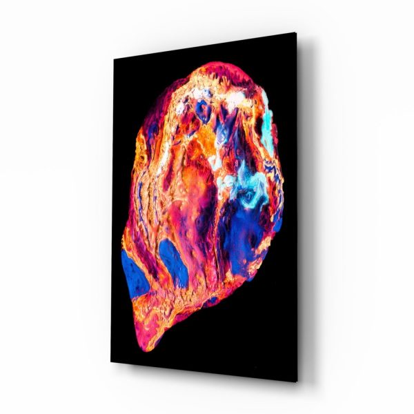 Colored Lava Glass Wall Art | Bed Sava