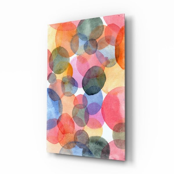 Watercolor Glass Wall Art | Bed Sava