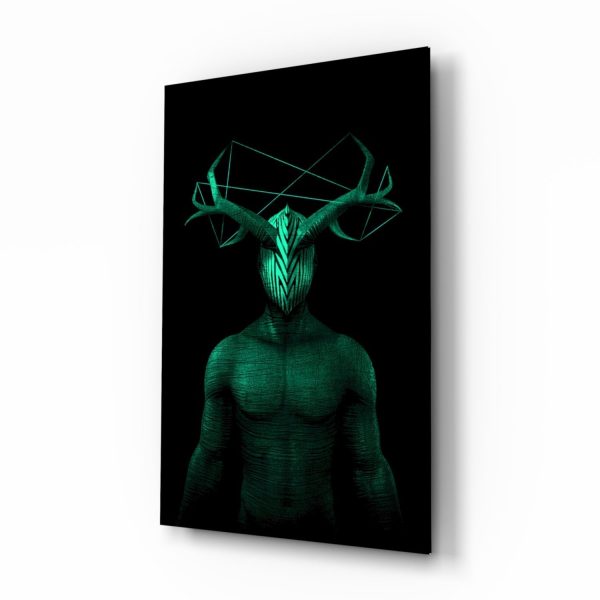 Donnie Green Glass Wall Art | Bed Sava