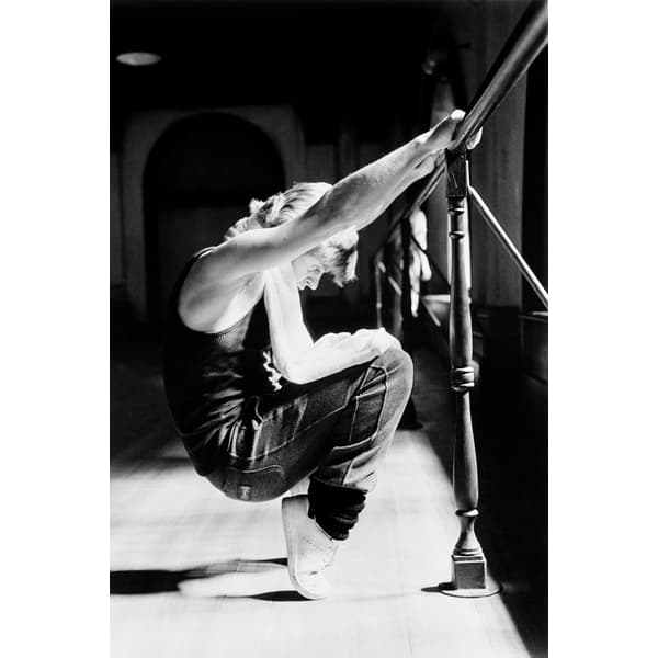 On Point - Mikhail Baryshnikov, Photographic Artwork, Black & White - Andrew Martin