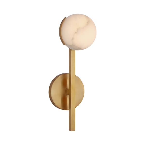 Pedra Tall Brass, Light, Antique-Burnished Brass - Andrew Martin