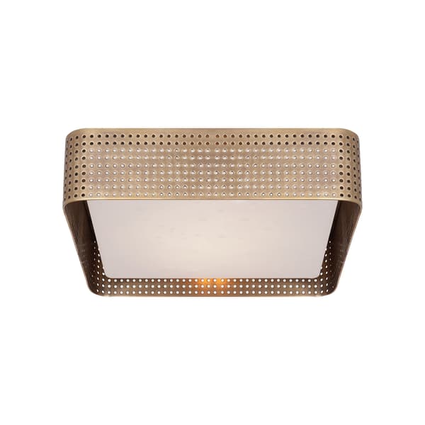 Precision Flush Brass, Ceiling Light, Antique-Burnished Brass - Andrew Martin