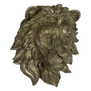Smaller Wall Mounted Lion Head | Bed Sava