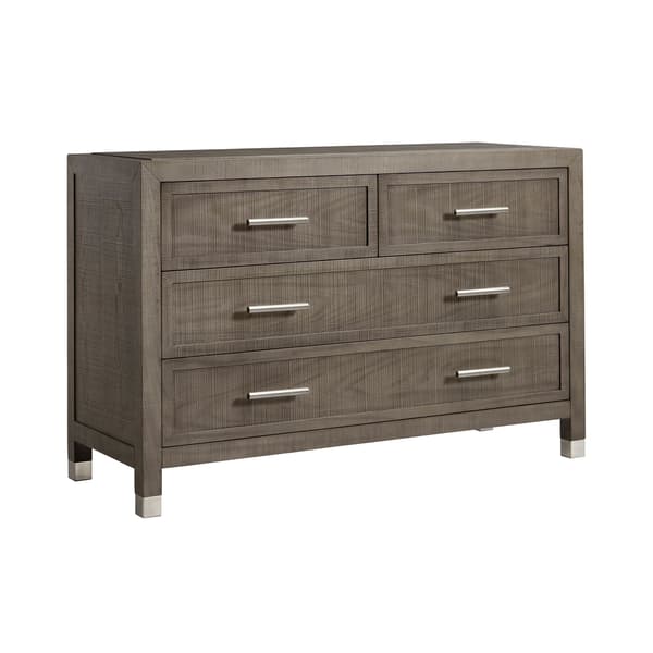 Raffles Chest Of Drawers Grey, Chest of Drawers - Andrew Martin