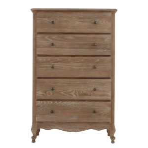 Sienna Tallboy  Weathered Oak | Bed Sava