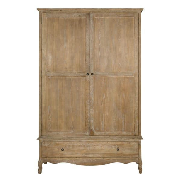 Sienna Wardrobe  Weathered Oak | Bed Sava