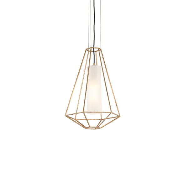 Draft Tall Pendant, Ceiling Light, Gold - Andrew Martin