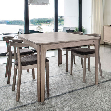 Skovby White Oak Extending Dining Table 26 medium+1 leaf l155-363 x w101 x h74 cm