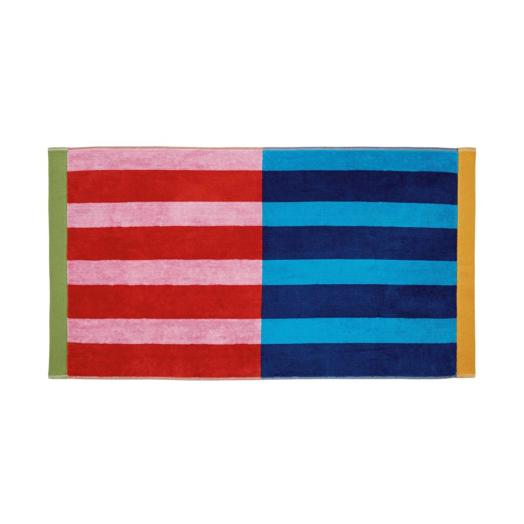 Harlequin Sophie Robinson Picnic Towels Bath Mat, Aquamarine