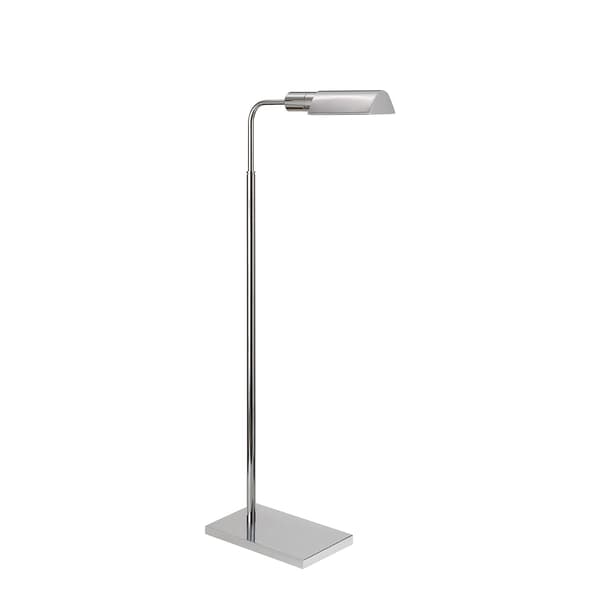 Studio Floor Lamp Nickel, Floor Lamp, Polished Nickel - Andrew Martin