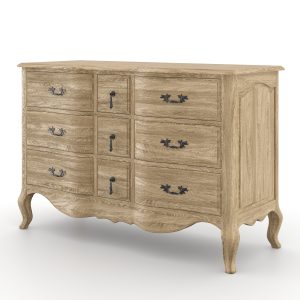 Salcombe Dresser  Pale Weathered Oak | Bed Sava