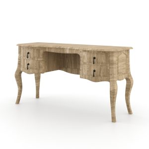 Salcombe Dressing Table and Stool  Pale Weathered Oak | Bed Sava