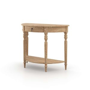 Loire Console Table  Weathered Oak | Bed Sava