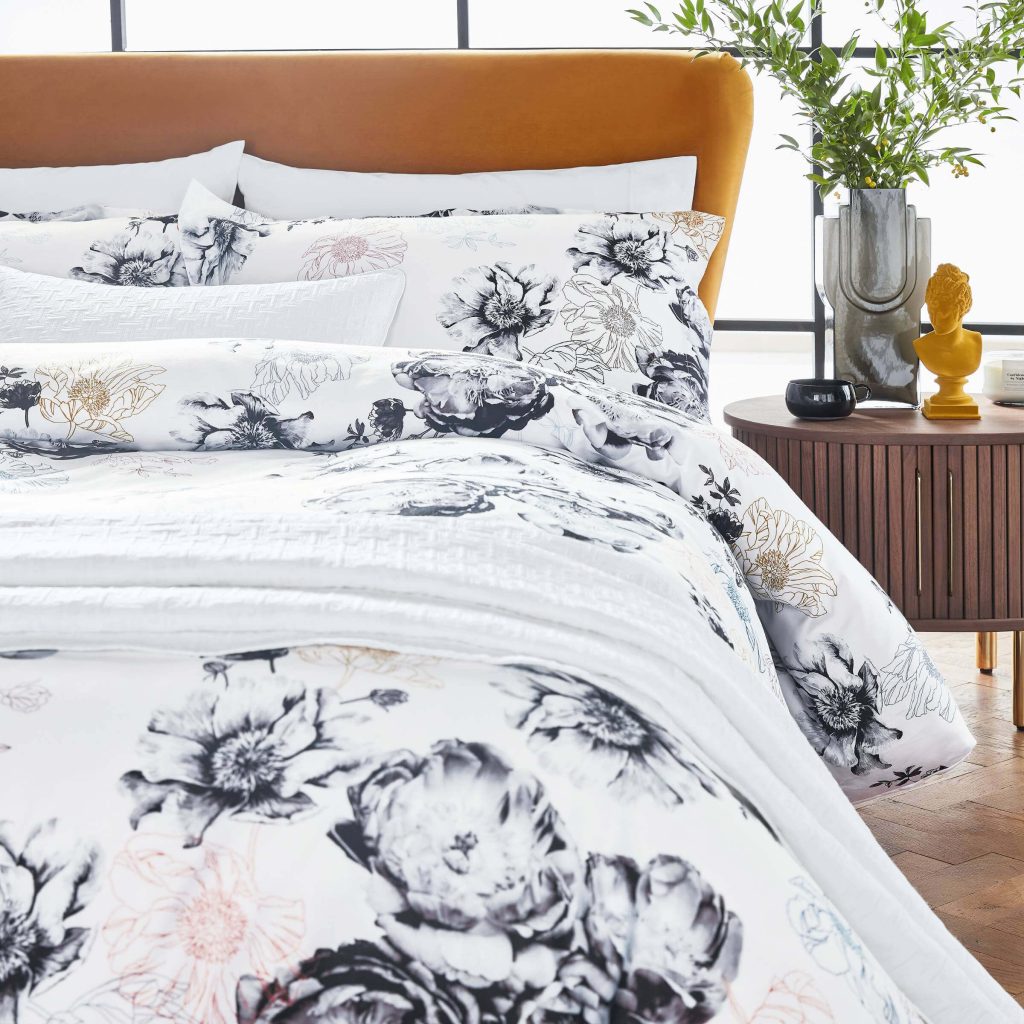 Ted Baker Fresh Start Kingsize Duvet Cover SET, White