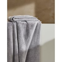 M&S Collection Ultimate Luxury Turkish Cotton Towel - HAND - Silver Grey, Mocha,Dark Ochre,Rust,Dusted Pink,Black,Silver Grey,Khaki,Charcoal,Midnight,White,Petrol,Stone
