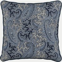 Bedeck Of Belfast Velvet Freya Cushion - Indigo, Indigo