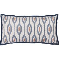 Bedeck Of Belfast Velvet Nahla Cushion - Navy Mix, Navy Mix