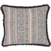 Bedeck Of Belfast Zenda Cushion - Charcoal Mix, Charcoal Mix