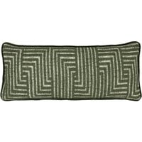 Bedeck Of Belfast Pure Cotton Yoko Cushion - Green Mix, Green Mix