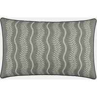 Bedeck Of Belfast Linen Blend Ariane Cushion - Grey Mix, Grey Mix