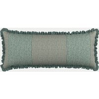 Bedeck Of Belfast Pure Cotton Clarence Cushion - Green Mix, Green Mix