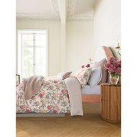 Bedeck Of Belfast Pure Cotton Marielle Throw - Large - Coral, Coral