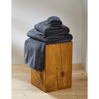 M&S Collection Egyptian Cotton Luxury Heavyweight Towel - EXL - Charcoal, Petrol,Charcoal,Duck Egg,Mocha,White,Silver Grey