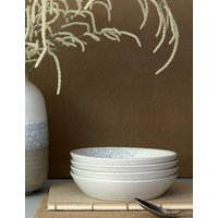 Denby Set of 4 Kiln Pasta Bowls - Natural Mix, Natural Mix