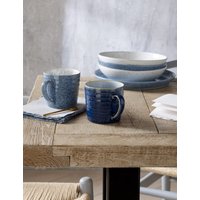Denby Set of 4 Studio Blue Pasta Bowls - Blue Mix, Blue Mix